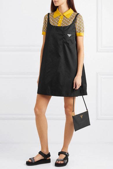 prada shell mini dress